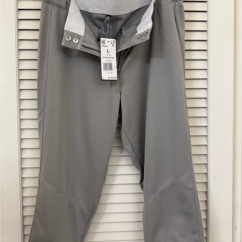 Adidas Women's Light Gray Pants